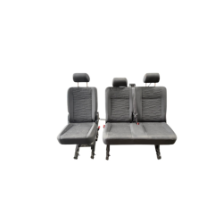 T6.1 FOTEL DWÓJKA TYŁ PLUS KOZIOŁEK TRANSPORTER CARAVELLA 2020-2025R.